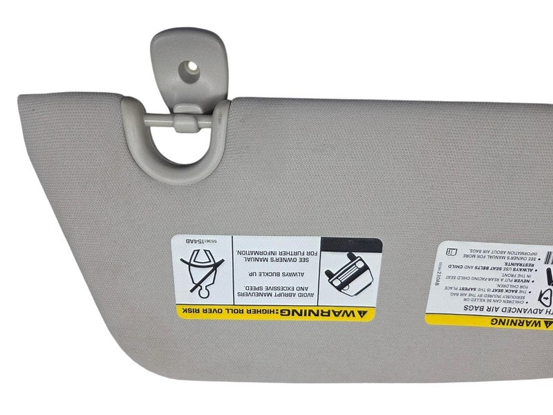 10 - 16 Jeep Compass Sun Visor Left Driver Side Sunvisor OEM 6CX13HDAA