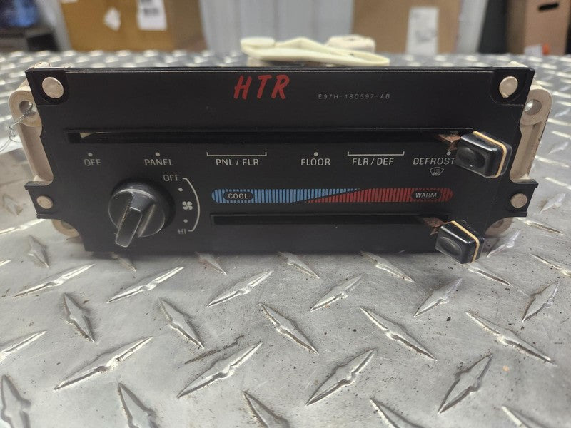Dash Heater Control fits 89 - 92 Ford Ranger w/o AC E9TZ18549A