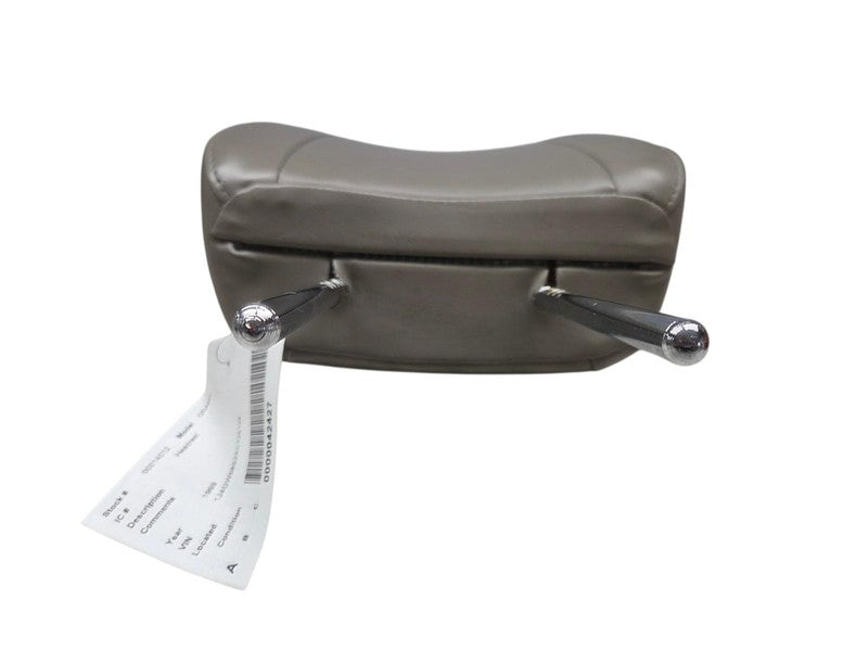 99 - 04 Jeep Grand Cherokee Front Seat Headrest Leather Gray OEM
