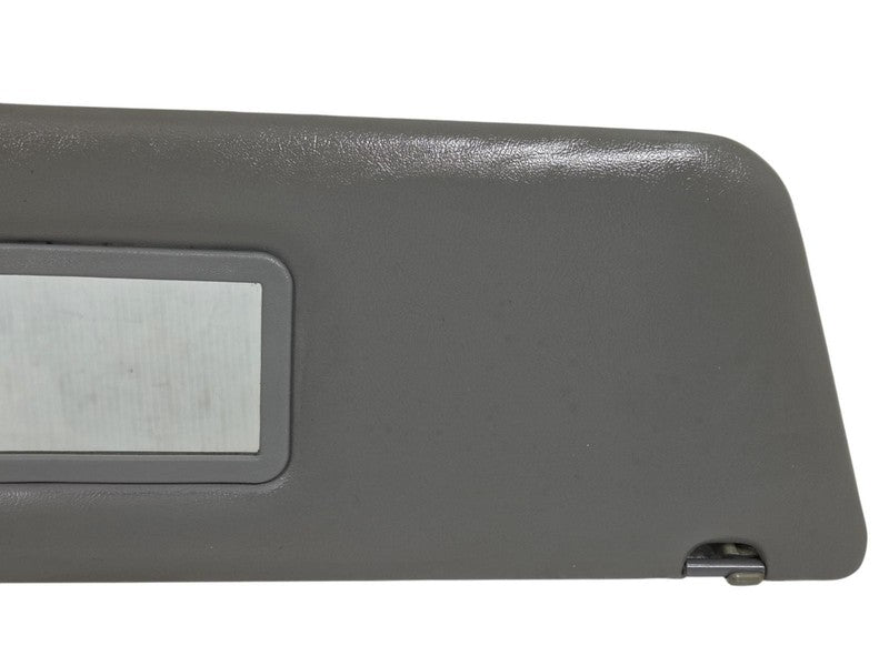 87-91 Ford F150 F250 F350 Bronco RH Passenger Sun Visor Gray Vinyl w M