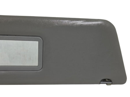 87-91 Ford F150 F250 F350 Bronco RH Passenger Sun Visor Gray Vinyl w M