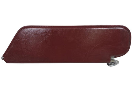 83-92 Ford Ranger Bronco II RH Passenger Sun Visor Red Vinyl OEM