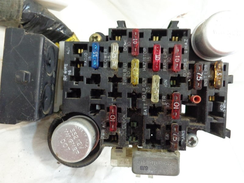 1987 Jeep Comanche Fuse Box 2.5 L Manual Transmission OEM