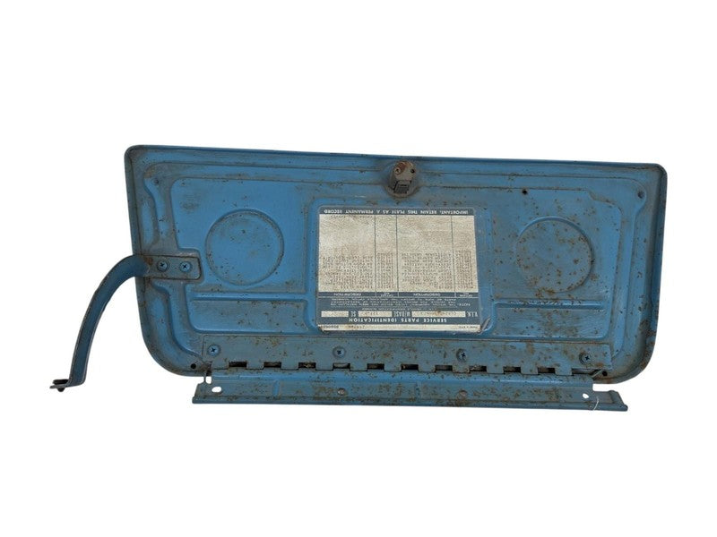 69-72 Chevy C10 C20 K10 K20 Pickup Glove Box Door Blue w/ Emblem OEM