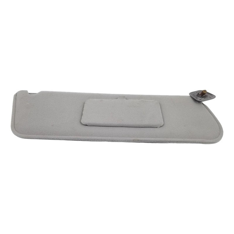 92-96 Ford F150 F250 F350 Bronco RH Passenger Sun Visor Gray Cloth w M