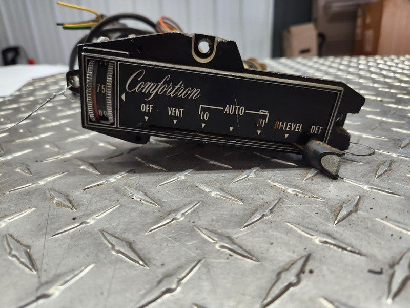 Dash Heater Controller removed from 72 Oldsmobile Toronado