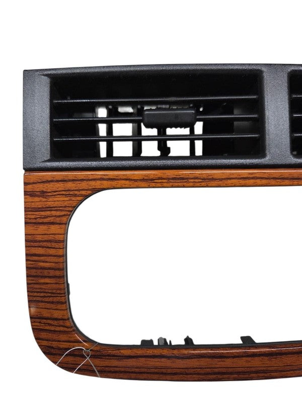 99 - 04 Jeep Grand Cherokee Dash Center Radio Bezel OEM 55116037 Woodg