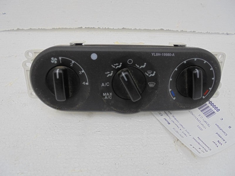 Dash Heater Control fits 01 - 02 Ford Escape