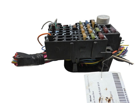 1987 Chevrolet K10 Fuse Box OEM GMC 5.7 L Automatic 700R4