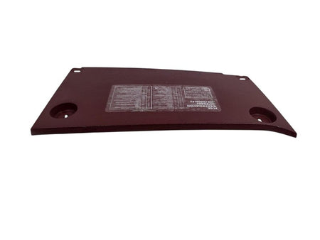 87-91 Ford F150 F250 F350 Bronco LH Dash Fuse Panel Cover Red OEM E7TB