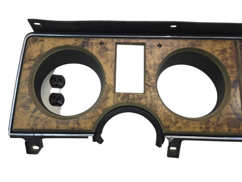 83 - 88 Ford Ranger Dash Instrument Cluster Bezel Bronco II Woodgrain