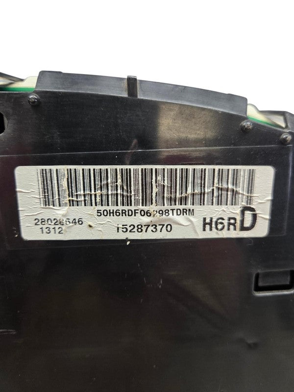 2006 Chevrolet Silverado Instrument Cluster 15908651 GMC Sierra