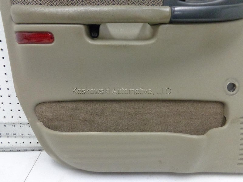 Left Front Door Interior Trim Panel Driver Side 97 Chevy Venture Manua