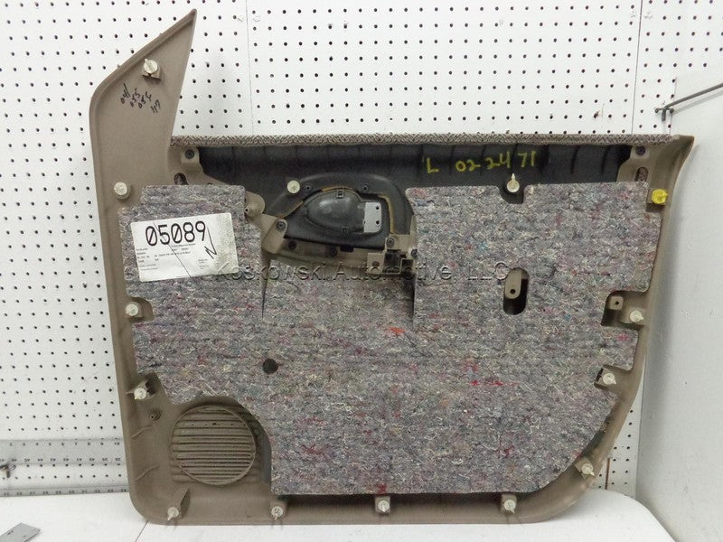 Left Front Door Interior Trim Panel Driver Side 97 Chevy Venture Manua