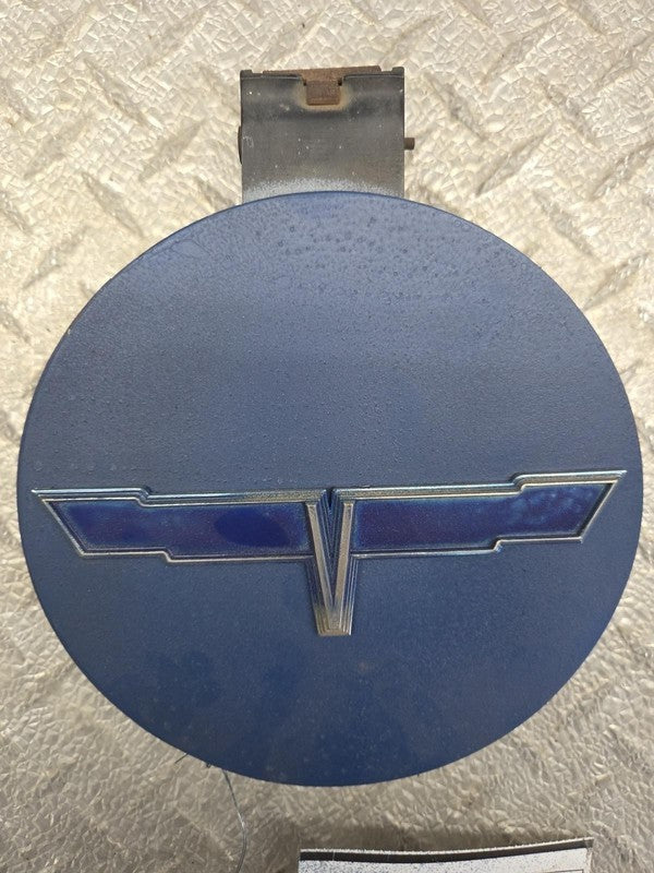 80 - 82 Chevrolet Corvette Gas Fuel Filler Door OEM 14016043 Blue