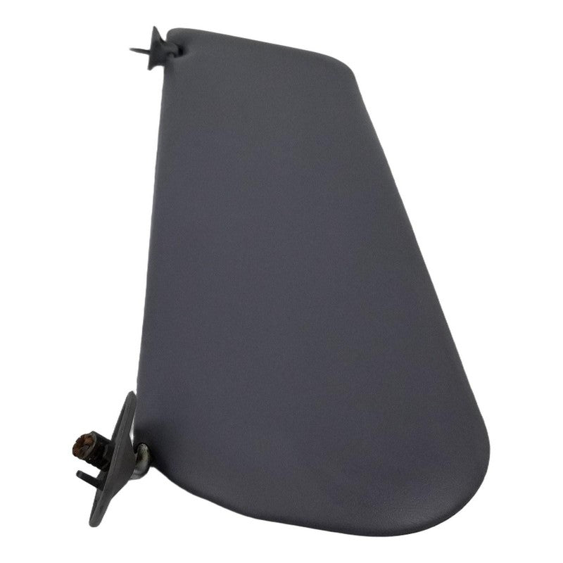 92-96 Ford F150 F250 F350 Bronco RH Passenger Sun Visor Gray Vinyl OEM