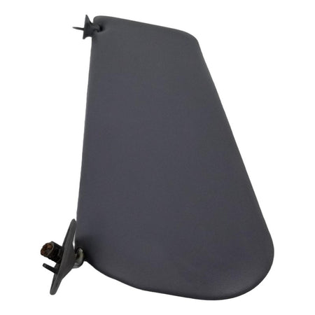 92-96 Ford F150 F250 F350 Bronco RH Passenger Sun Visor Gray Vinyl OEM