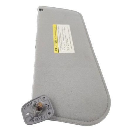 92-96 Ford F150 F250 F350 Bronco LH Driver Sun Visor Gray Cloth Strap 