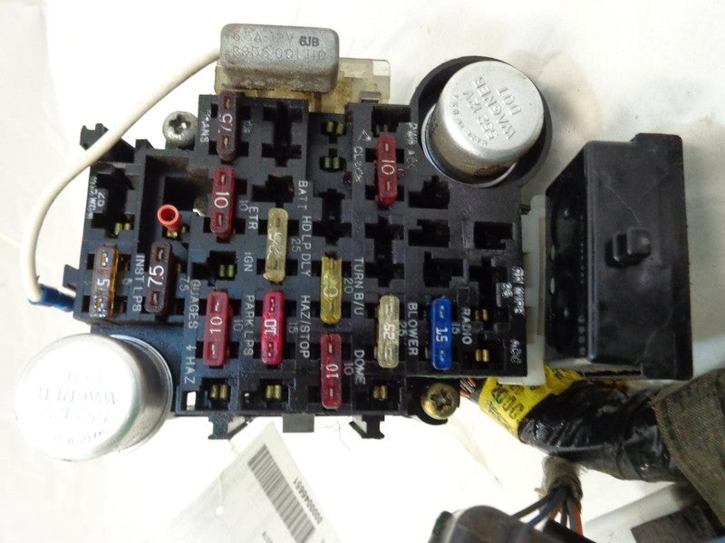 1987 Jeep Comanche Fuse Box 2.5 L Manual Transmission OEM