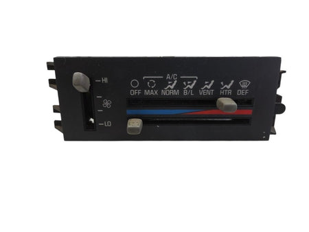 89 - 92 Pontiac Sunbird Dash Heater Control w/AC OEM GM 16074242
