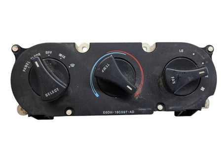 87 - 89 Ford Mustang dash Heater Control OEM w/o AC E6DZ18549A
