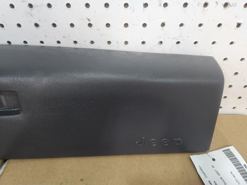 84 - 96 Jeep Cherokee Dash Glove Box Door OEM Gray Comanche