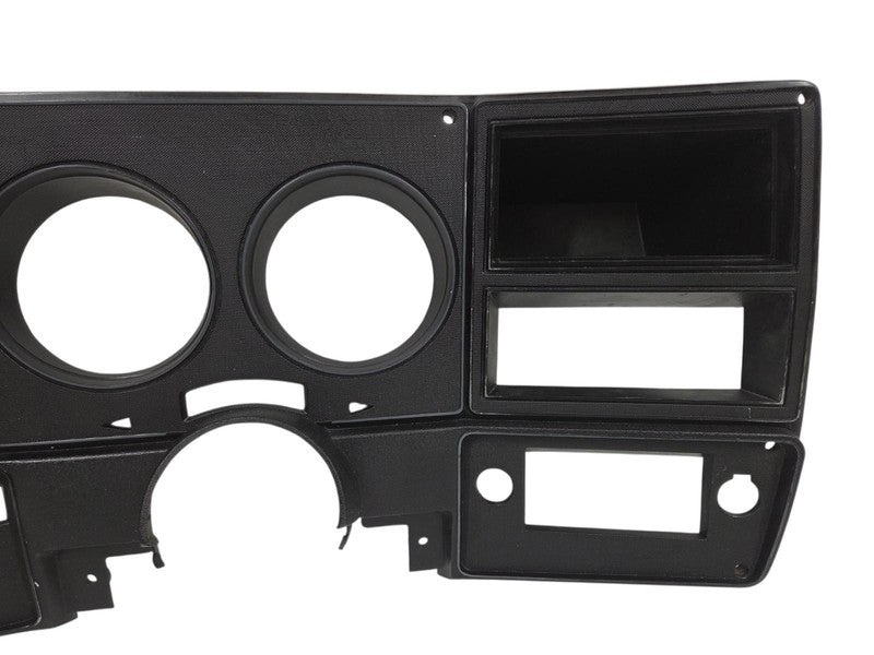 81 - 83 Chevrolet C10 Dash Instrument Cluster Bezel Trim Black w/o AC 