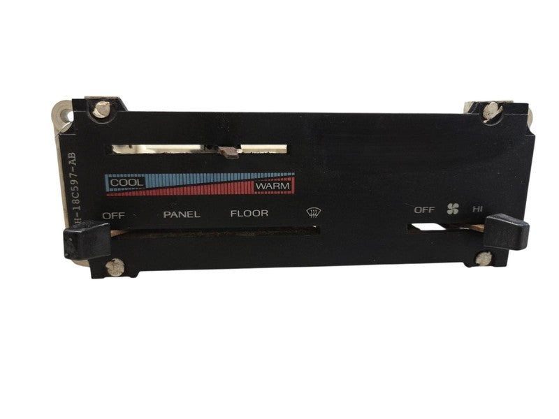 84 - 90 Ford Escort Dash Heater Control w/o AC OEM E4FZ18549A