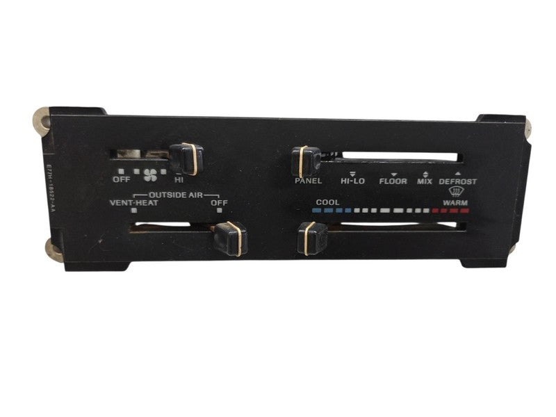 87 - 88 Ford Ranger Dash Heater Control w/o AC Bronco II OEM E7TZ18549