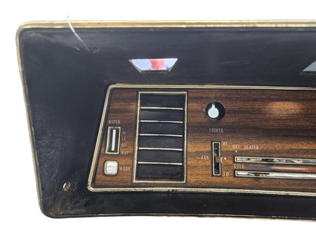 72 Oldsmobile Dash Heater Control and Bezel w/o AC 411367