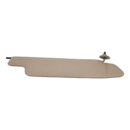 97-98 Ford F150 F250 LH Driver Sun Visor Tan Vinyl No Mirror OEM