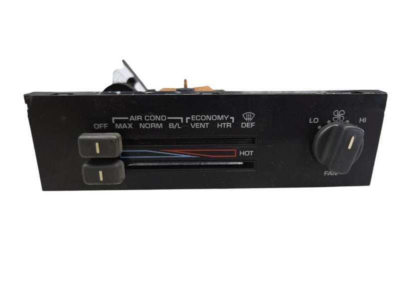 88 - 91 Oldsmobile Calais Dash Heater Control w/AC 16073683