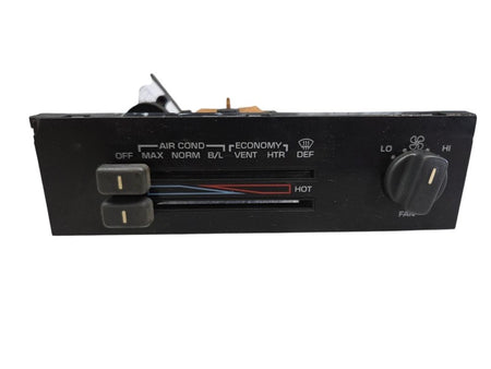 88 - 91 Oldsmobile Calais Dash Heater Control w/AC 16073683