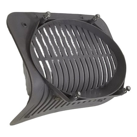 92-96 Ford F150 F250 F350 Rear Speaker Cover Grille Gray OEM