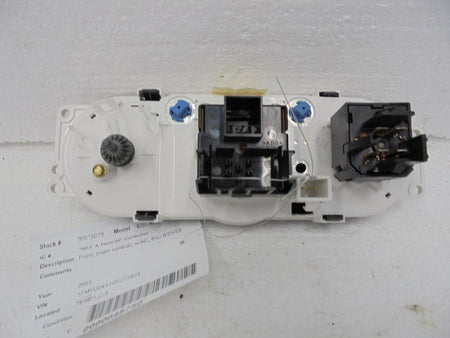 Dash Heater Control fits 01 - 02 Ford Escape
