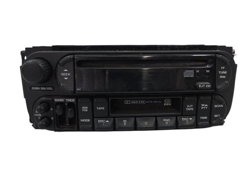 OEM Chrysler AM FM Stereo Cassette CD Player fits Dodge Dakota Ram Wra