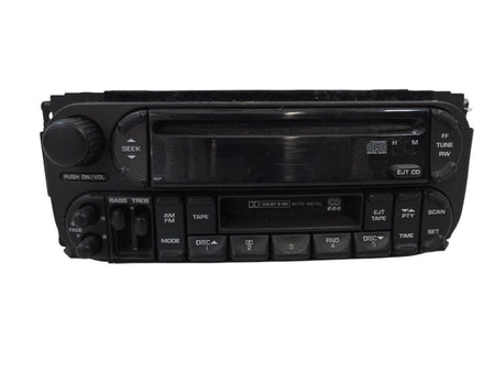 OEM Chrysler AM FM Stereo Cassette CD Player fits Dodge Dakota Ram Wra
