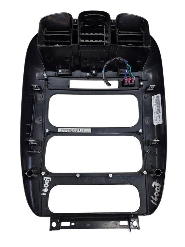 01 - 07 Chrysler Town & Country Center Dash Bezel Black Caravan Voyage