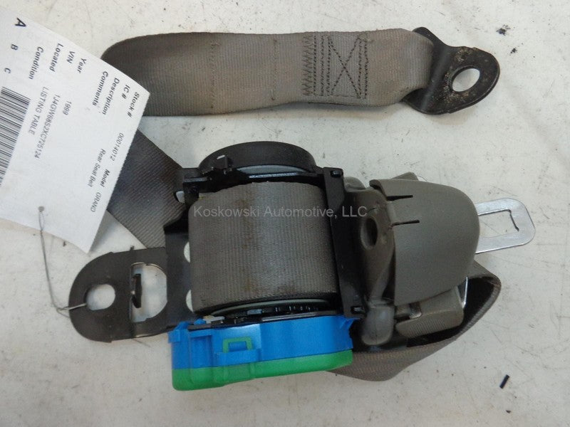 Jeep Grand Cherokee Seat Belt Retractor Left Rear Driver Side 99 5GD63