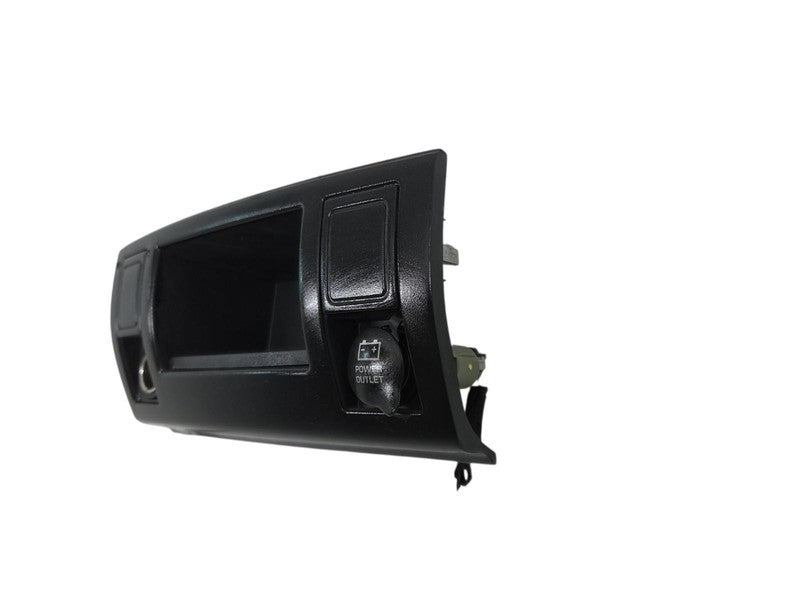03-04 Jeep Grand Cherokee WJ Lower Center Dash Bezel Cubby Power Outle
