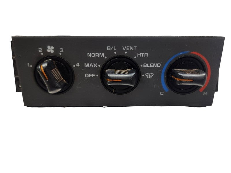 Dash Heater Control fits 91 - 93 Chevrolet Beretta Corisca w/AC 012294