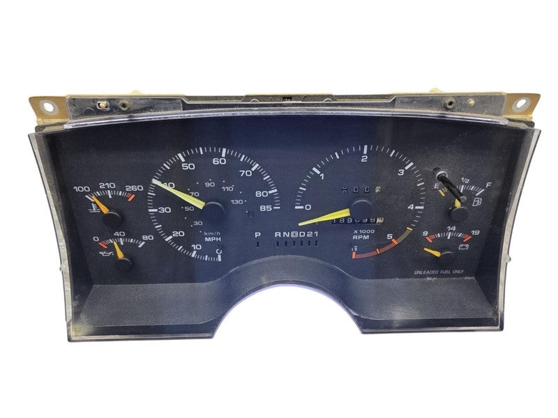 1994 Chevrolet S10 Dash Instrument Cluster GMC Sonoma 4.3 w/Tach 16144