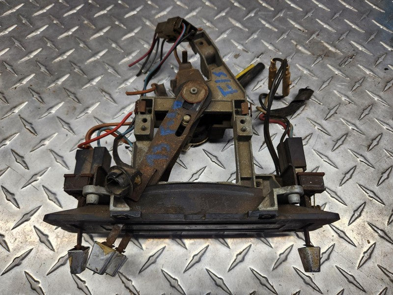 Dash Heater Control removed from 1973 Ford Full Size w/o AC