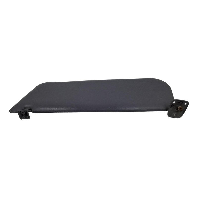 92-96 Ford F150 F250 F350 Bronco RH Passenger Sun Visor Gray Vinyl OEM