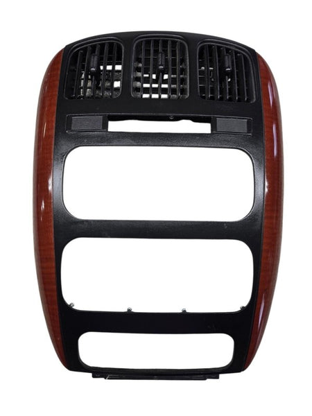 01 - 06 Chrysler Town & Country Dash Center Bezel woodgrain 05009036AA