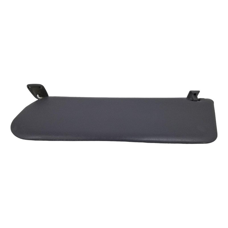 92-96 Ford F150 F250 F350 Bronco RH Passenger Sun Visor Gray Vinyl OEM