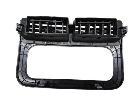 99 - 04 Jeep Grand Cherokee Dash Radio Bezel Silver OEM 55116037