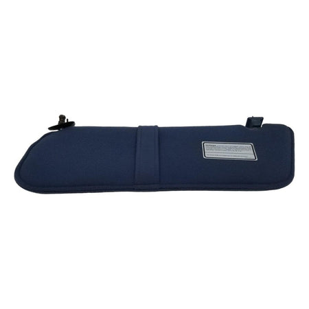 93-97 Ford Ranger Mazda B-Series LH Driver Sun Visor Blue Cloth w Stra