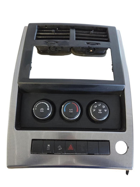 2010 - 2012 Jeep Liberty Center Dash Bezel and Heater Control OEM P551