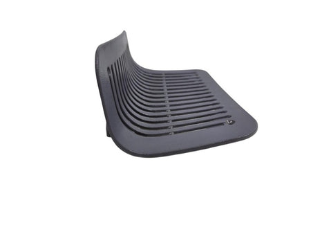 92-96 Ford F150 F250 F350 LH Rear Speaker Cover Grille Gray OEM F2TB-1